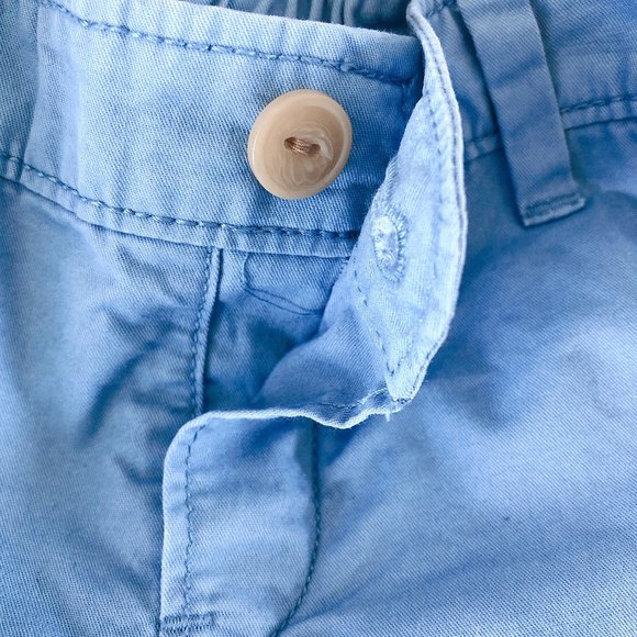 3/$15 GAP Light blue plaid-lined khaki pant baby boy 18-24m - Picture 11 of 16